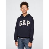 GAP Erkek Çocuk Lacivert Gap Logo Relaxed Havlu Kumaş Sweatshirt