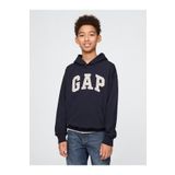 GAP Erkek Çocuk Lacivert Gap Logo Relaxed Havlu Kumaş Sweatshirt