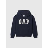 Gap Erkek Çocuk Lacivert Relaxed Gap Logo Fermuarlı Sweatshirt - XS