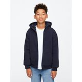 GAP Erkek Çocuk Lacivert VintageSoft Sherpa Fermuarlı Sweatshirt