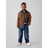 Gap Erkek Çocuk Mavi Brushed Easy Carpenter Jean Pantolon - 12 Yaş