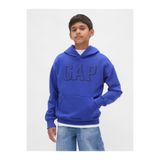 GAP Erkek Çocuk Mavi Relaxed Logo Sweatshirt