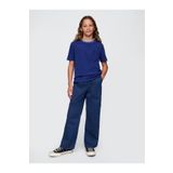 GAP Erkek Çocuk Mavi UltraSoft Khaki Pantolon