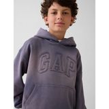 Gap Erkek Çocuk Mavi Vintagesoft Relaxed Logo Sweatshirt - 6 - 7 Yaş