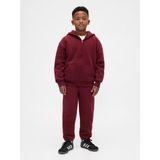 GAP Erkek Çocuk Relaxed Sherpa Astarlı Eşofman Altı, Kırmızı, 2XL