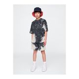 GAP Erkek Çocuk Siyah 5" Washed Easy Şort
