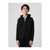 GAP Erkek Çocuk Siyah GapFit Kapüşonlu Sweatshirt