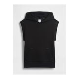 GAP Erkek Çocuk Siyah GapFit Relaxed Kolsuz Sweatshirt