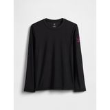 Gap Erkek Çocuk Siyah Logo Rash Guard Mayo Üst - 6 - 7 Yaş