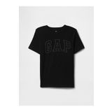 GAP Erkek Çocuk Siyah Logo T-Shirt