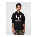 GAP Erkek Çocuk Siyah Messi Grafik Sweatshirt