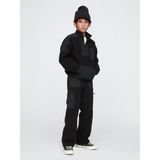 Gap Erkek Çocuk Siyah Sherpa Baggy Pantolon - XS