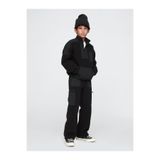 GAP Erkek Çocuk Siyah Sherpa Baggy Pantolon