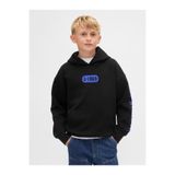 GAP Erkek Çocuk Siyah Sweatshirt GapFit Tech Hızlı Kuruyan Logo