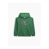 GAP Erkek Çocuk Yeşil Relaxed Logo Sweatshirt