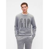 Gap Erkek Gri Gap Logo Fleece Sweatshirt - 2XL