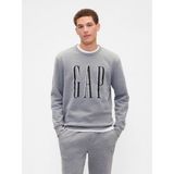 Gap Erkek Gri Gap Logo Fleece Sweatshirt - M