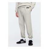 GAP Erkek Gri Logo Fransız Havlu Kumaş Jogger Eşofman Altı