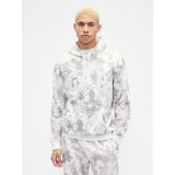 Gap Erkek Gri Relaxed Gap Logo Sweatshirt Kamuflaj
