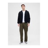 GAP Erkek Haki GapFlex Straight Kargo Washwell™ Pantolon