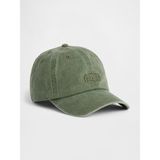 Gap Erkek Haki Washed Logo Beyzbol Şapka - Yeşil - Standart