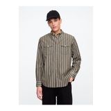 GAP Erkek Kahverengi %100 Organik Pamuk Poplin Western Gömlek
