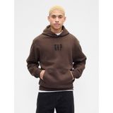 Gap Erkek Kahverengi Vintagesoft Oversized Gap Mini-Logo Sweatshirt