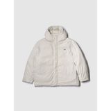 Gap Erkek Kırık Beyaz Gap Logo Kapüşonlu Mont - XL