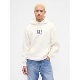 Gap Erkek Kırık Beyaz Vintagesoft Oversized Gap Mini-Logo Sweatshirt