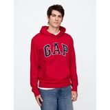 Gap Erkek Kırmızı Gap Logo Fransız Havlu Kumaş Sweatshirt - 2XL