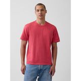 Gap Erkek Kırmızı Relaxed T-Shirt - XS