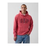 Gap Erkek Kırmızı Vintagesoft Oversized Americana Logo Sweatshirt