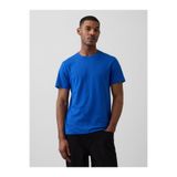 GAP Erkek Kobalt Mavisi Everyday Soft Mini Logo T-Shirt