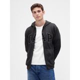 Gap Erkek Koyu Gri Gap Logo Kapüşonlu Sweatshirt - M