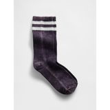 Gap Erkek Koyu Gri Varsity Crew Çorap - S - M
