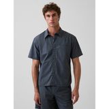 Gap Erkek Koyu Mavi Poplin Relaxed Gömlek - 2XL