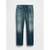 Gap Erkek Koyu Mavi Relaxed Straight Jean Pantolon - 31 / 30