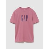 Gap Erkek Koyu Pembe Everyday Soft Relaxed Grafik Baskılı T-Shirt