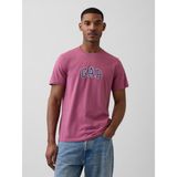 Gap Erkek Koyu Pembe Gap Logo T-Shirt