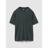 Gap Erkek Koyu Yeşil Heavyweight Gap Logo Relaxed Crop T-Shirt - 2XL