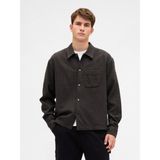 Gap Erkek Koyu Yeşil Organik Pamuk Relaxed Flannel Gömlek - S