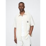 Gap Erkek Krem 100% Geri Dönüştürülmüş Relaxed Naylon Gömlek - XS