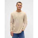 Gap Erkek Krem Everyday Soft Bisiklet Yaka T-Shirt - XS