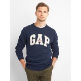 Gap Erkek Lacivert Gap Logo Bisiklet Yaka Sweatshirt - M