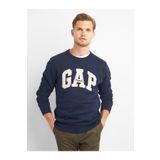GAP Erkek Lacivert Gap Logo Bisiklet Yaka Sweatshirt