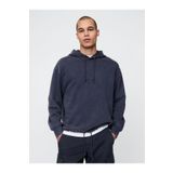 GAP Erkek Lacivert Gap Logo Kapüşonlu Sweatshirt