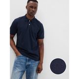 Gap Erkek Lacivert Gap Logo Piqué Polo Yaka T-Shirt