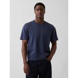 Gap Erkek Lacivert Heavyweight Crop T-Shirt - 2XL