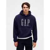 Gap Erkek Lacivert Oversized Logo Sweatshirt - XL
