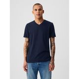 Gap Erkek Lacivert Pamuklu Jersey V Yaka T-Shirt